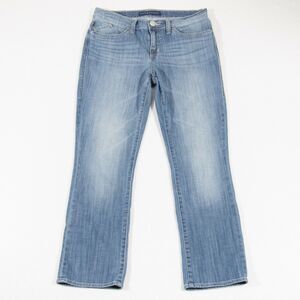 Rock & Republic Jeans Womens 8 - 30x26 Kendall Cropped Light Blue Wash Denim